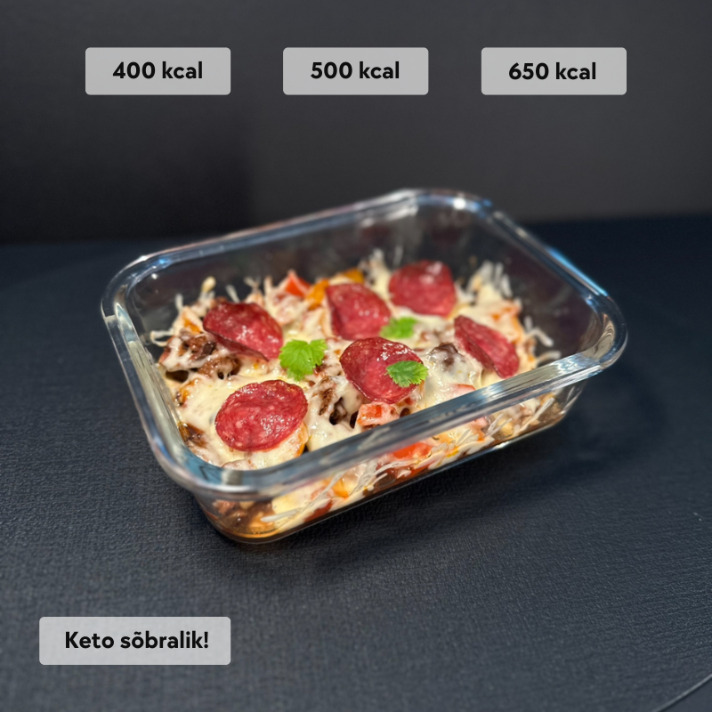 Keto pitsa kauss