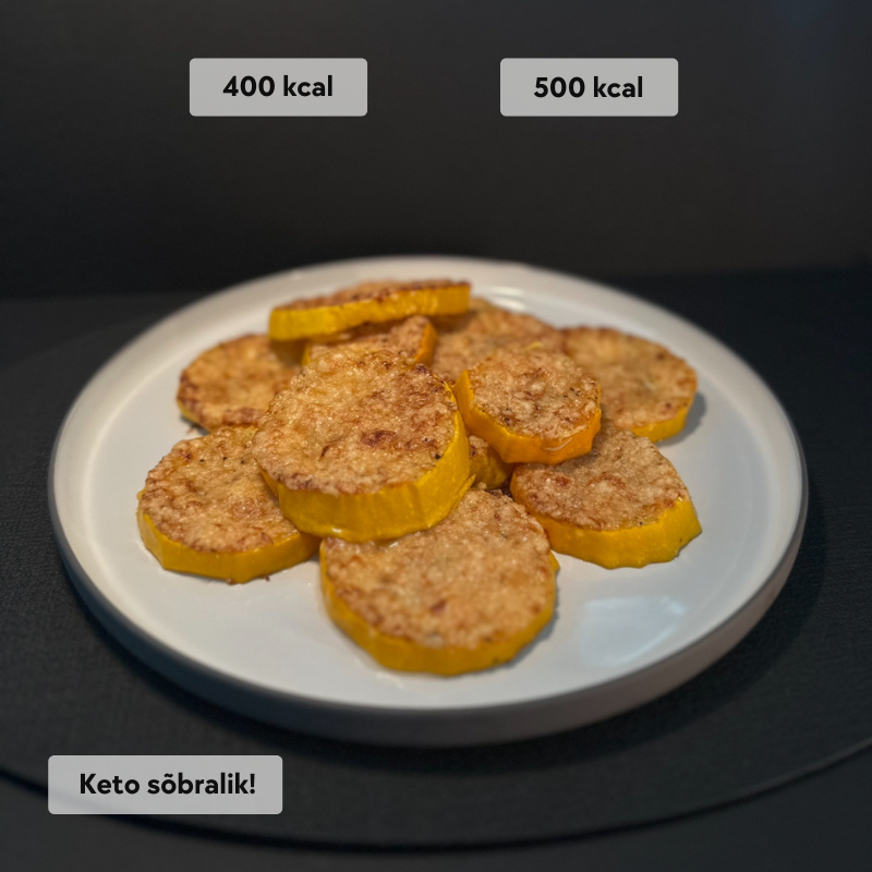 Tsukiini krõbeda koorikuga - keto
